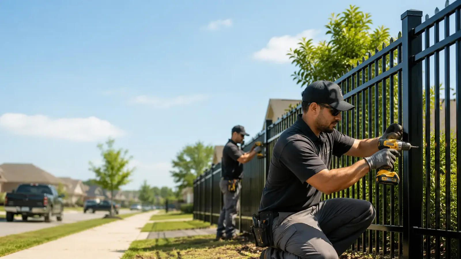 Metal Fence Installation in Moorestown, NJ